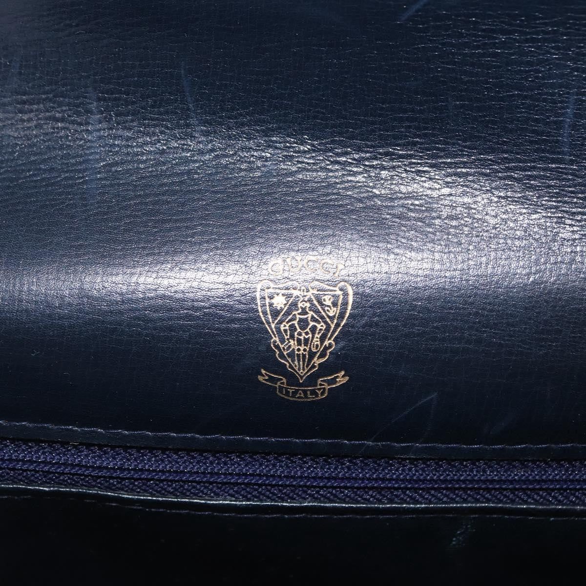 Gucci   Shoulder Bag Leather Navy Leather Shoulder Bag Bag ( )