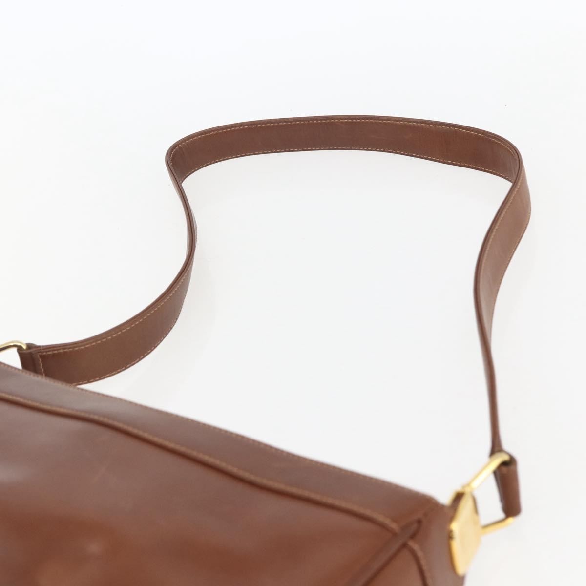 Gucci Sherry Line Shoulder Bag Leather Brown Leather Shoulder Bag Bag ( )