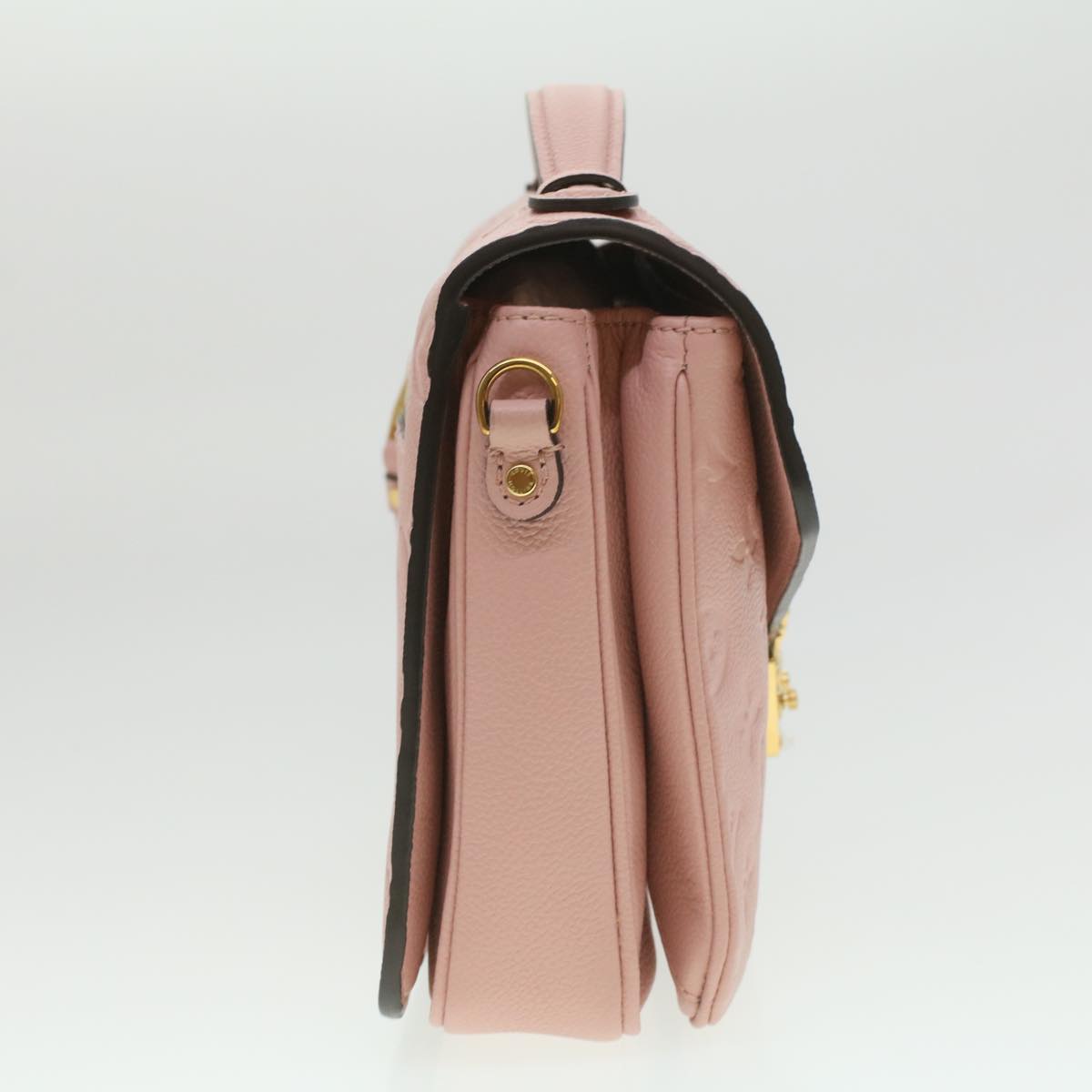 LOUIS VUITTON Empreinte Pochette Metis MM Hand Bag 2way Pink M44018 LV S106
