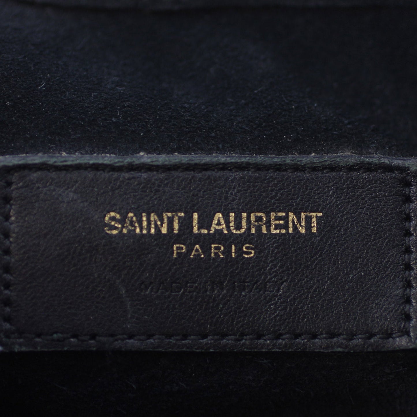 Saint Laurent Emmanuelle Fringe Bucket Bag