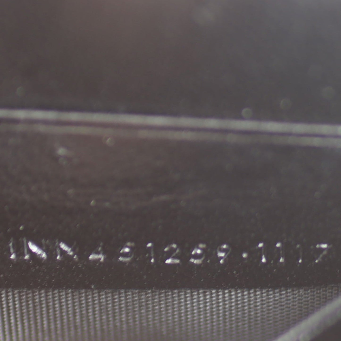 Saint Laurent Kate Tassel Croc Embossed Chain Wallet