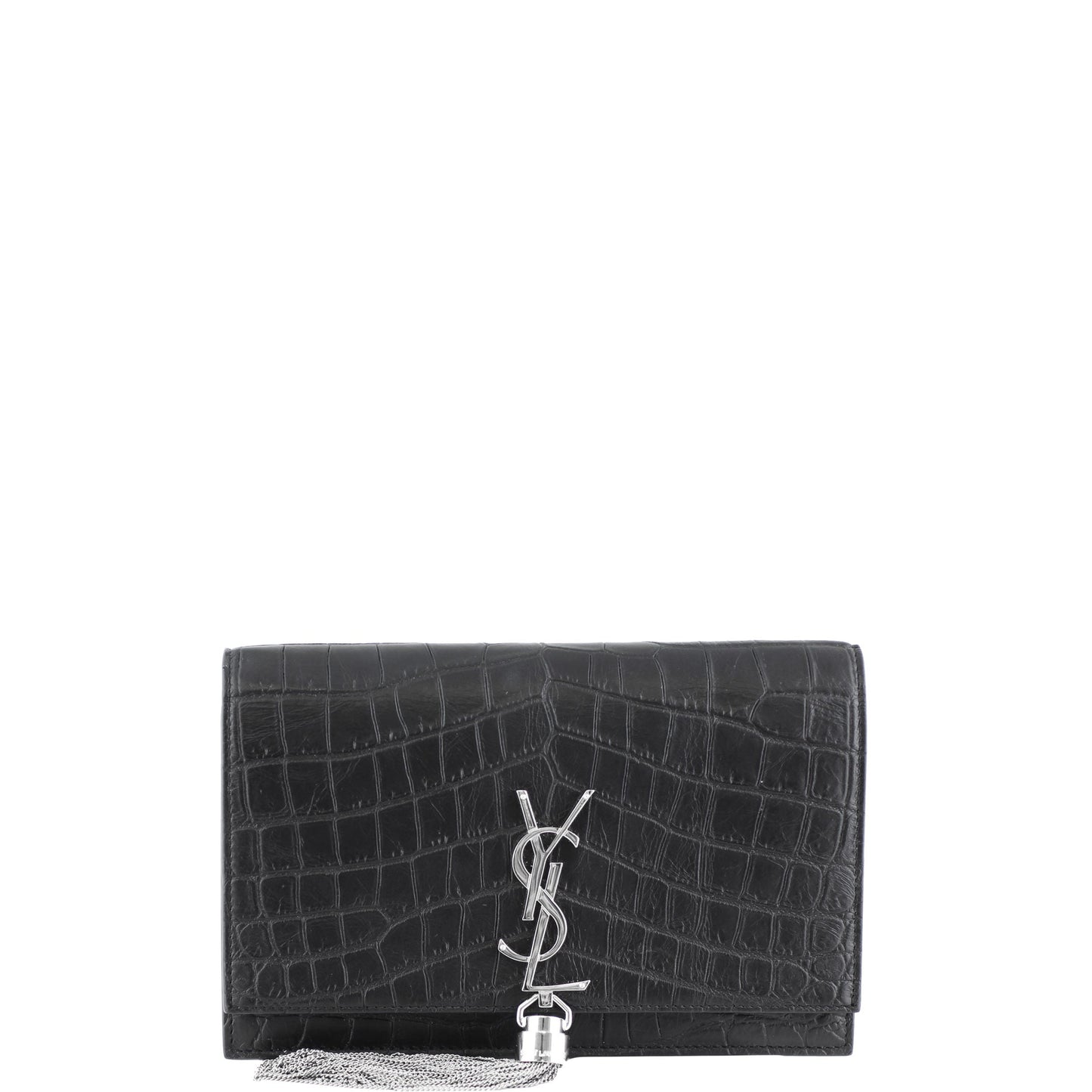 Saint Laurent Kate Tassel Chain Wallet Small