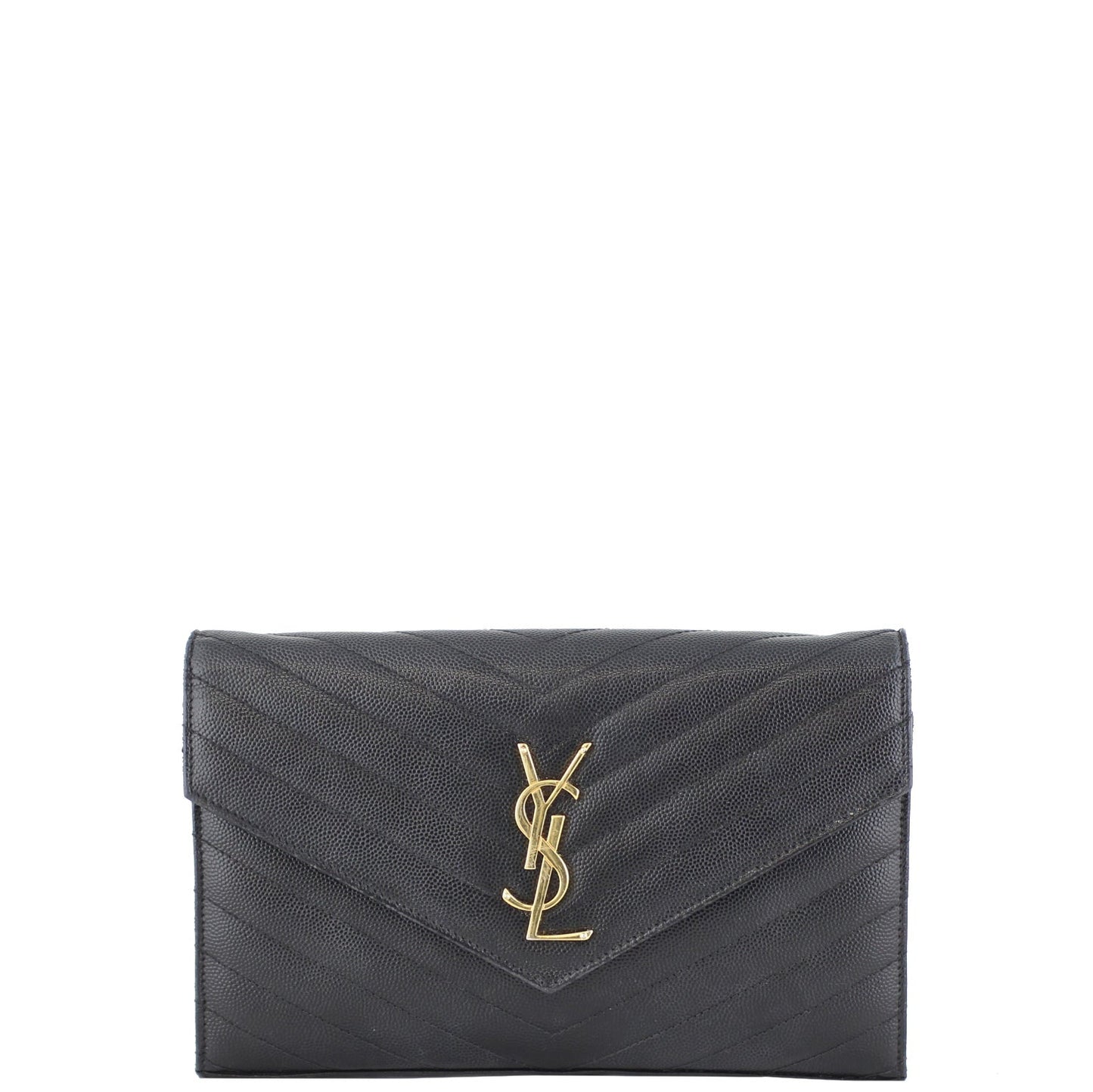 Saint Laurent Monogram Chain Wallet