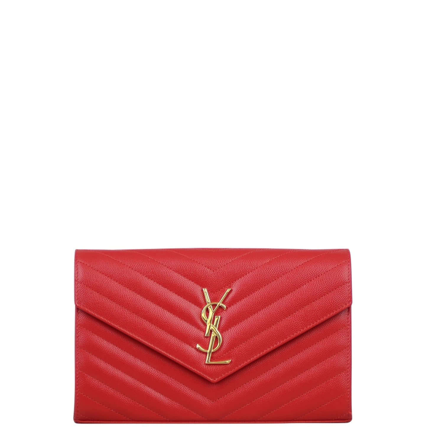 Saint Laurent Monogram Chain Wallet