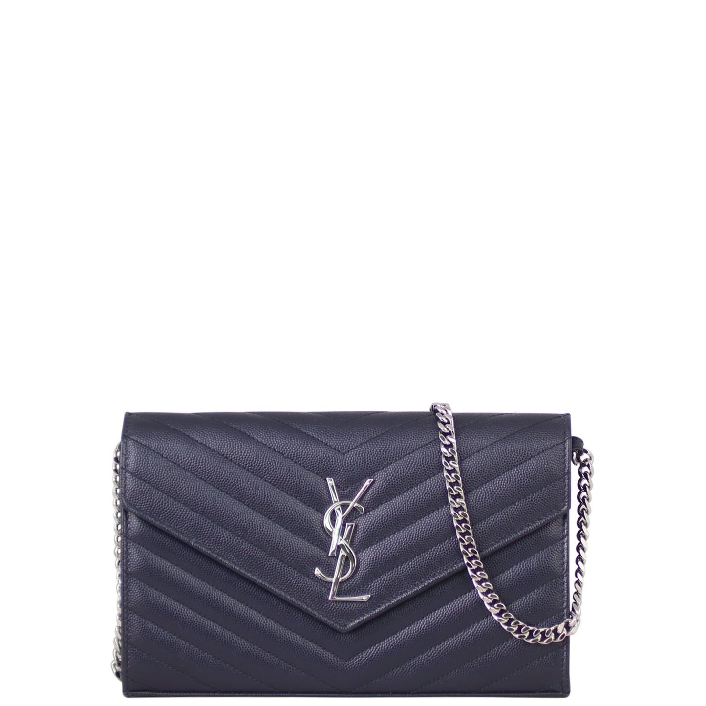 Saint Laurent Monogram Envelope Chain Wallet