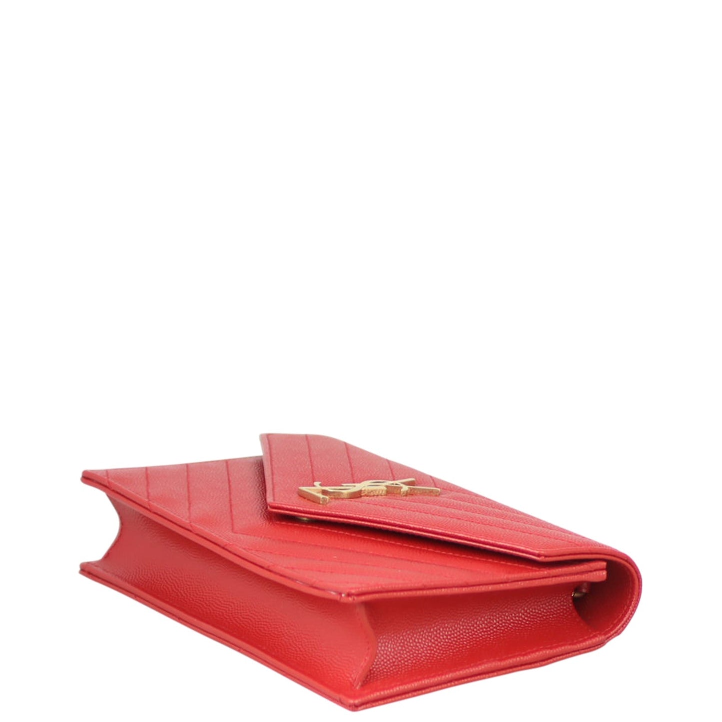 Saint Laurent Monogram Envelope Chain Wallet