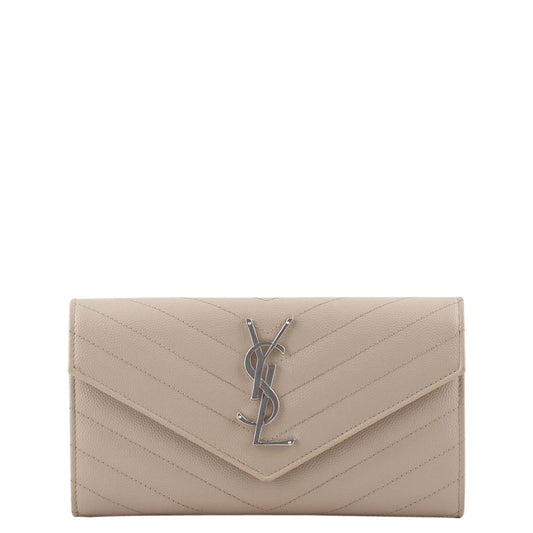 Saint Laurent Monogram Chain Wallet Small