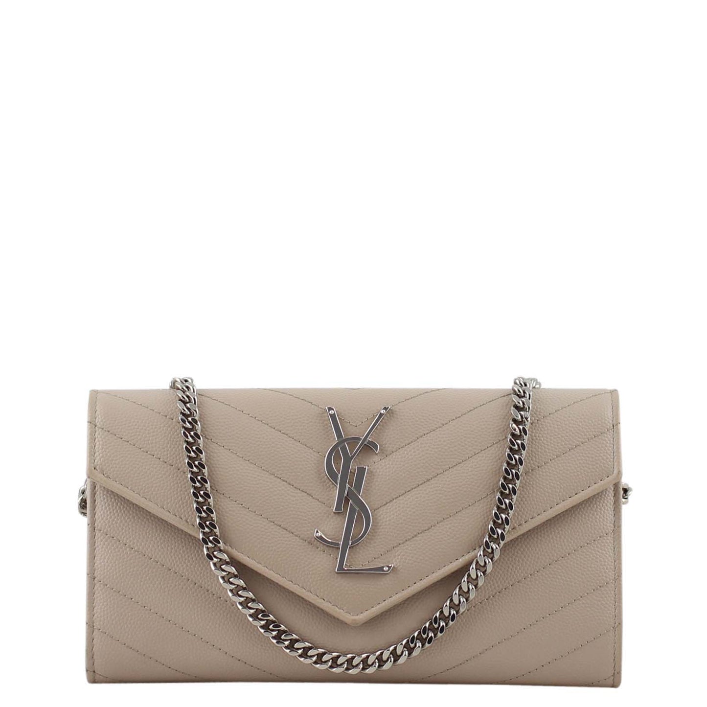 Saint Laurent Monogram Chain Wallet Small
