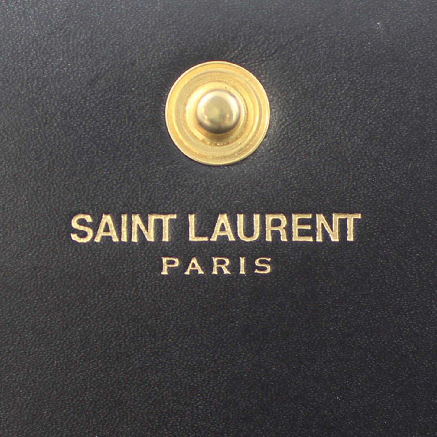 Saint Laurent Letters Chain Wallet