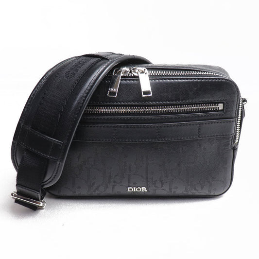 Christian Dior Safari Oblique Leather Shoulder Bag