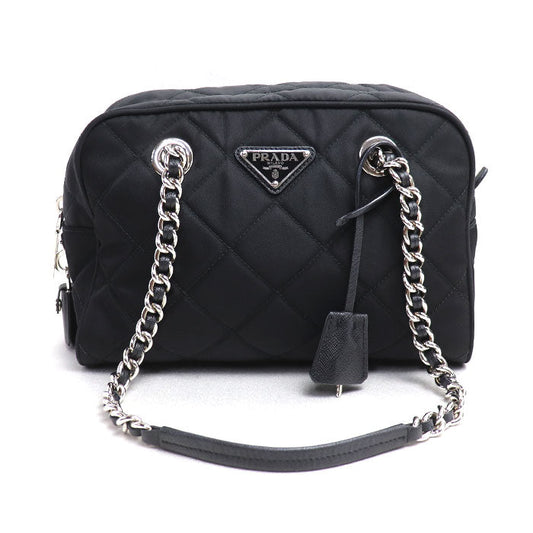 Prada Tessuto Impuntu Nylon Shoulder Bag