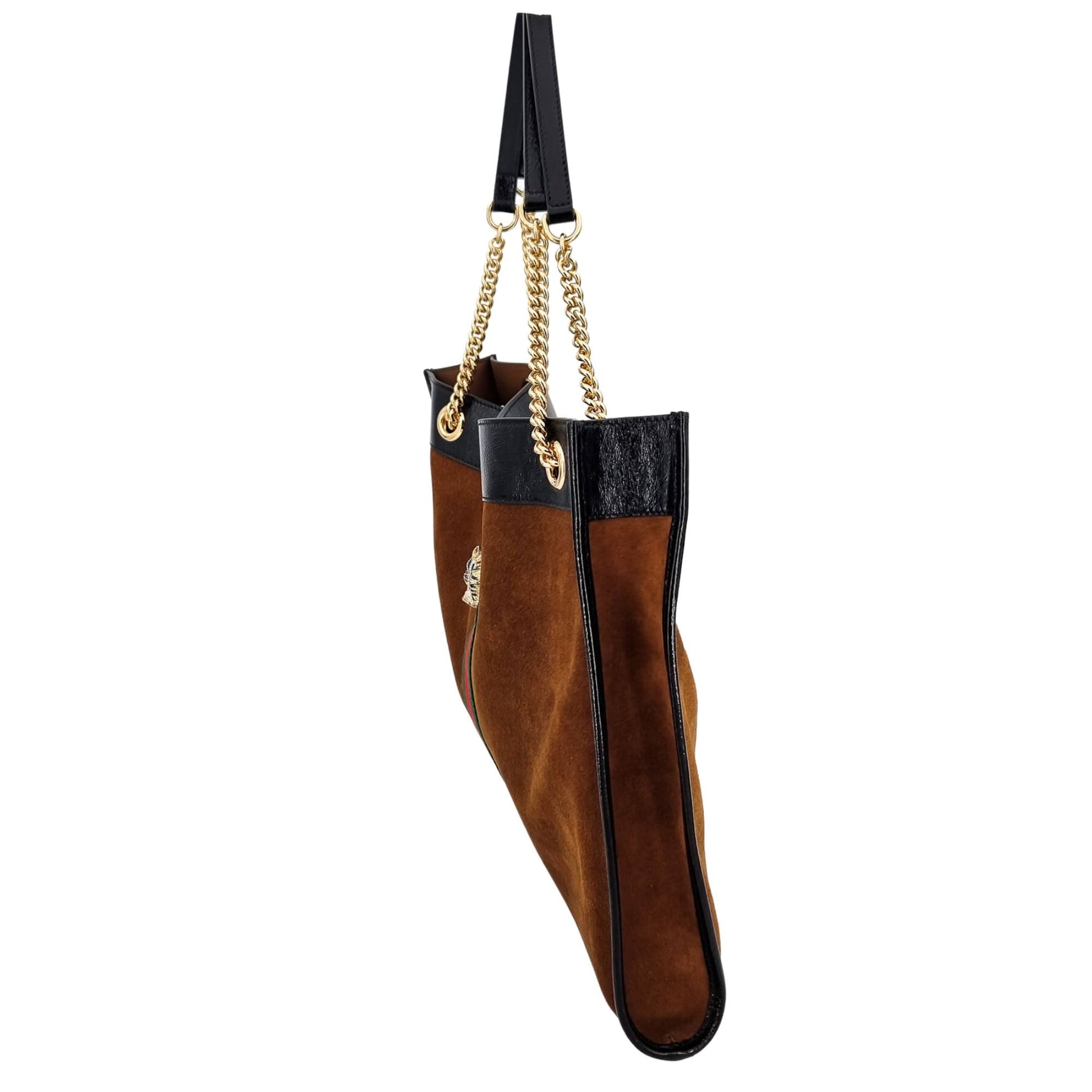 Gucci Brown Suede Tote