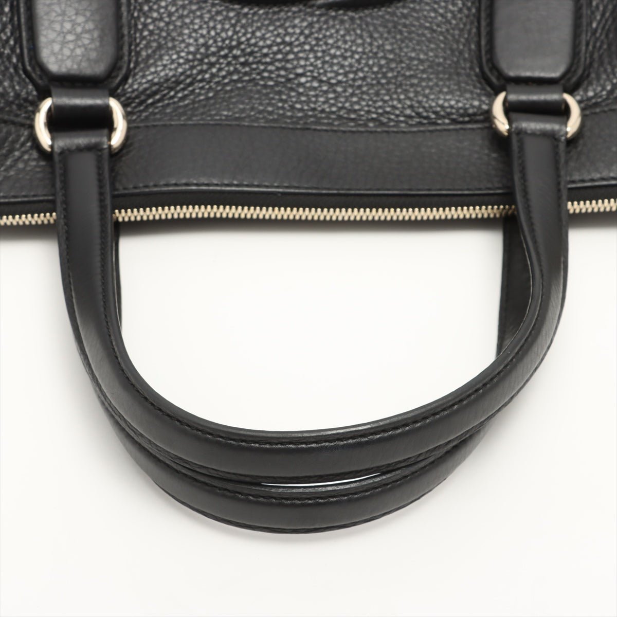 Gucci Soho Black Leather Tote Style 2
