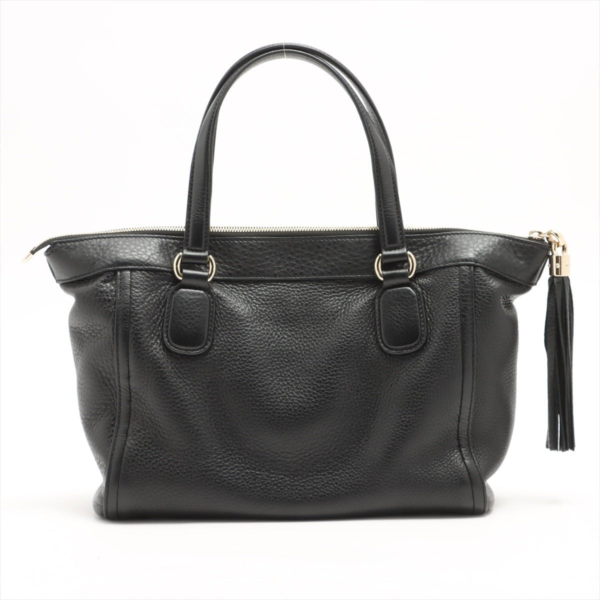 Gucci Soho Black Leather Tote Style 2