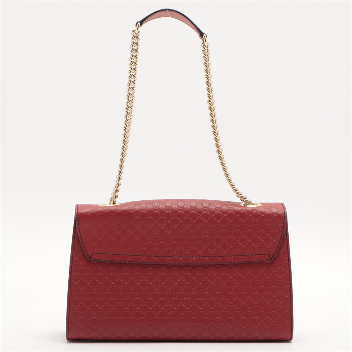 Gucci Guccissima Red Leather Handbag Style 2