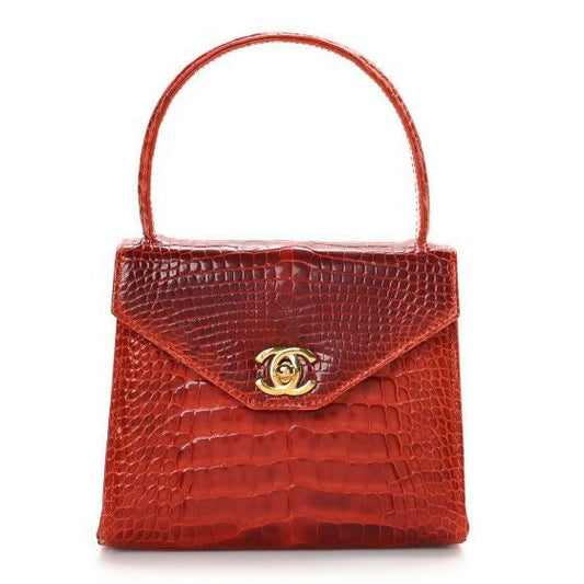 Chanel  Alligator Top Handle Mini Kelly