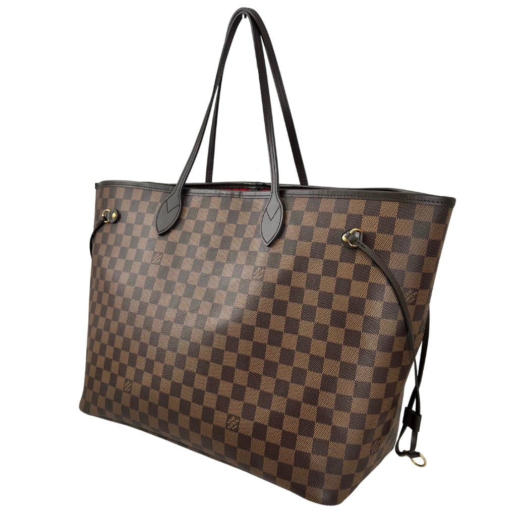 Louis Vuitton Damier Ebene Neverfull GM w/ Pouch