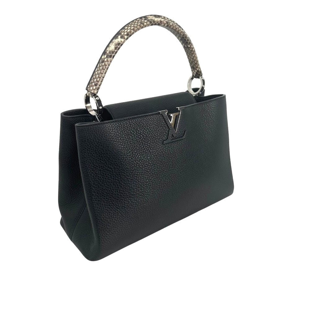 Louis Vuitton Ayers Trimmed Taurillon Capucines GM