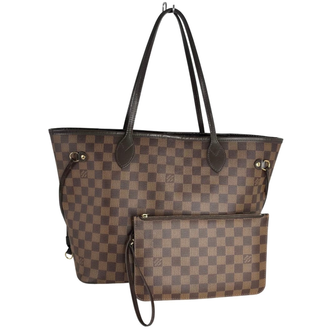 Louis Vuitton Damier Ebene Neverfull MM w/ Pouch