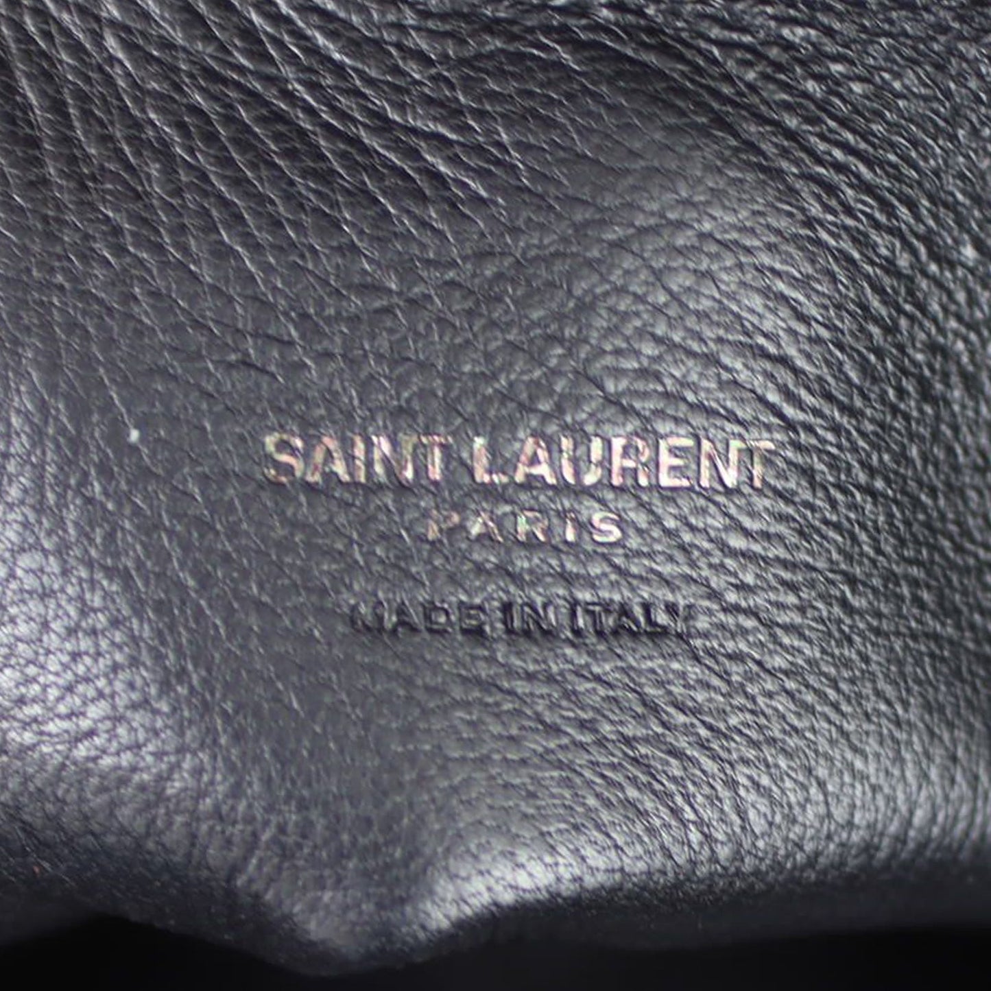 Saint Laurent Anja Tapestry Small Bucket Bag