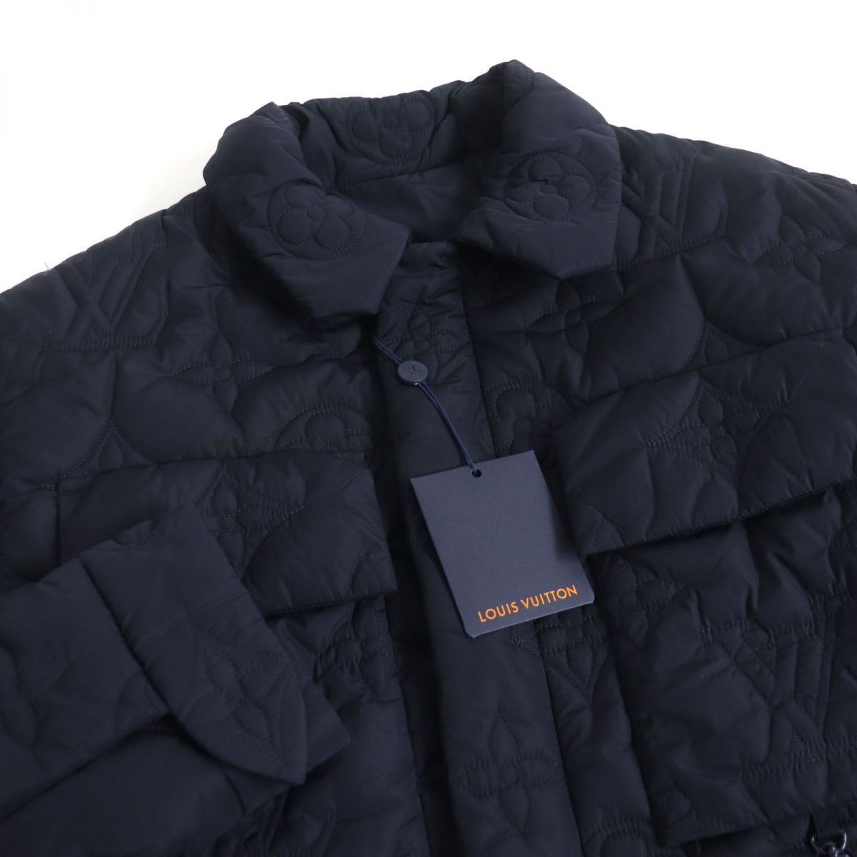 LOUIS VUITTON Blouson Main: 100% nylon, Filling: 100% polyester Navy mens 54