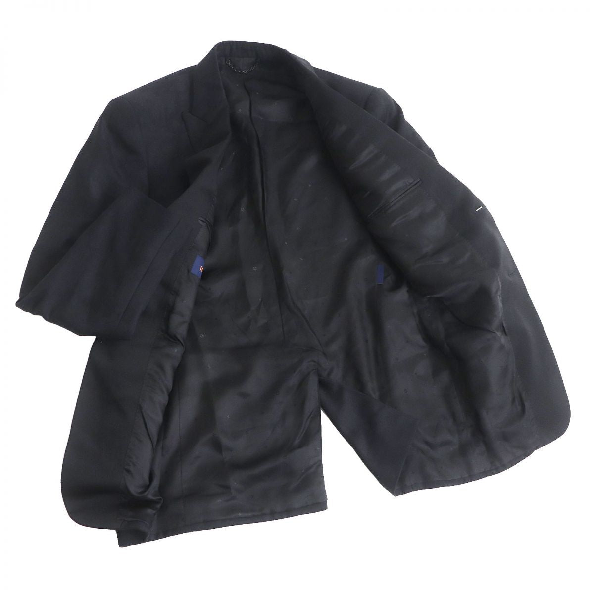LOUIS VUITTON tailored jacket Outer: 100% wool, Lining: 75% cupra, Lining: 25% cotton black mens 52