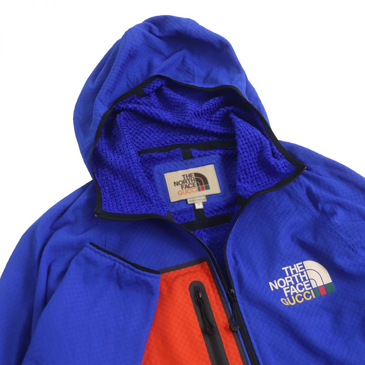 GUCCI Hoodie Main: 100% polyester blue mens S