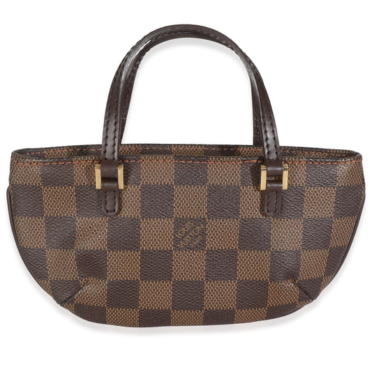 Louis Vuitton Damier Ebene Canvas Manosque GM Pochette