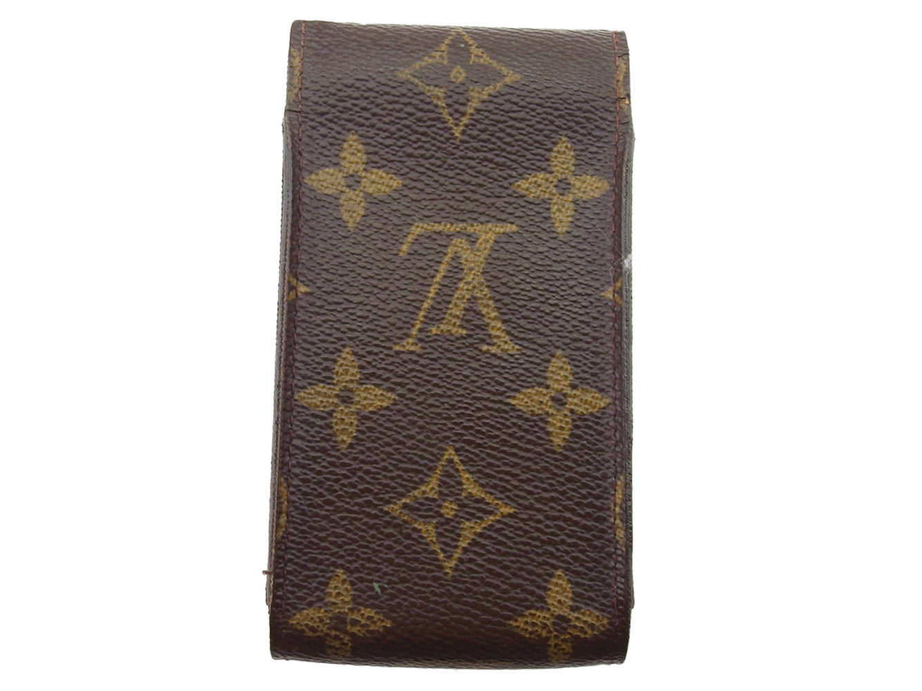 LOUIS VUITTON Cigarette case M63024 Brown beige Etui cigarette