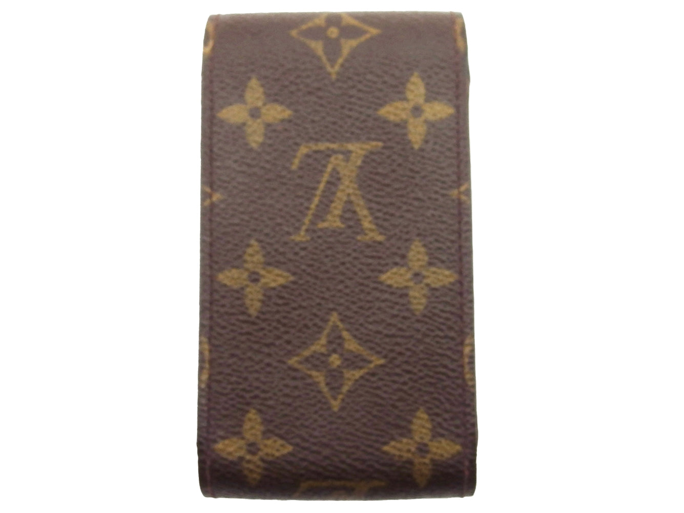 LOUIS VUITTON Cigarette case M63024 Brown beige Etui cigarette