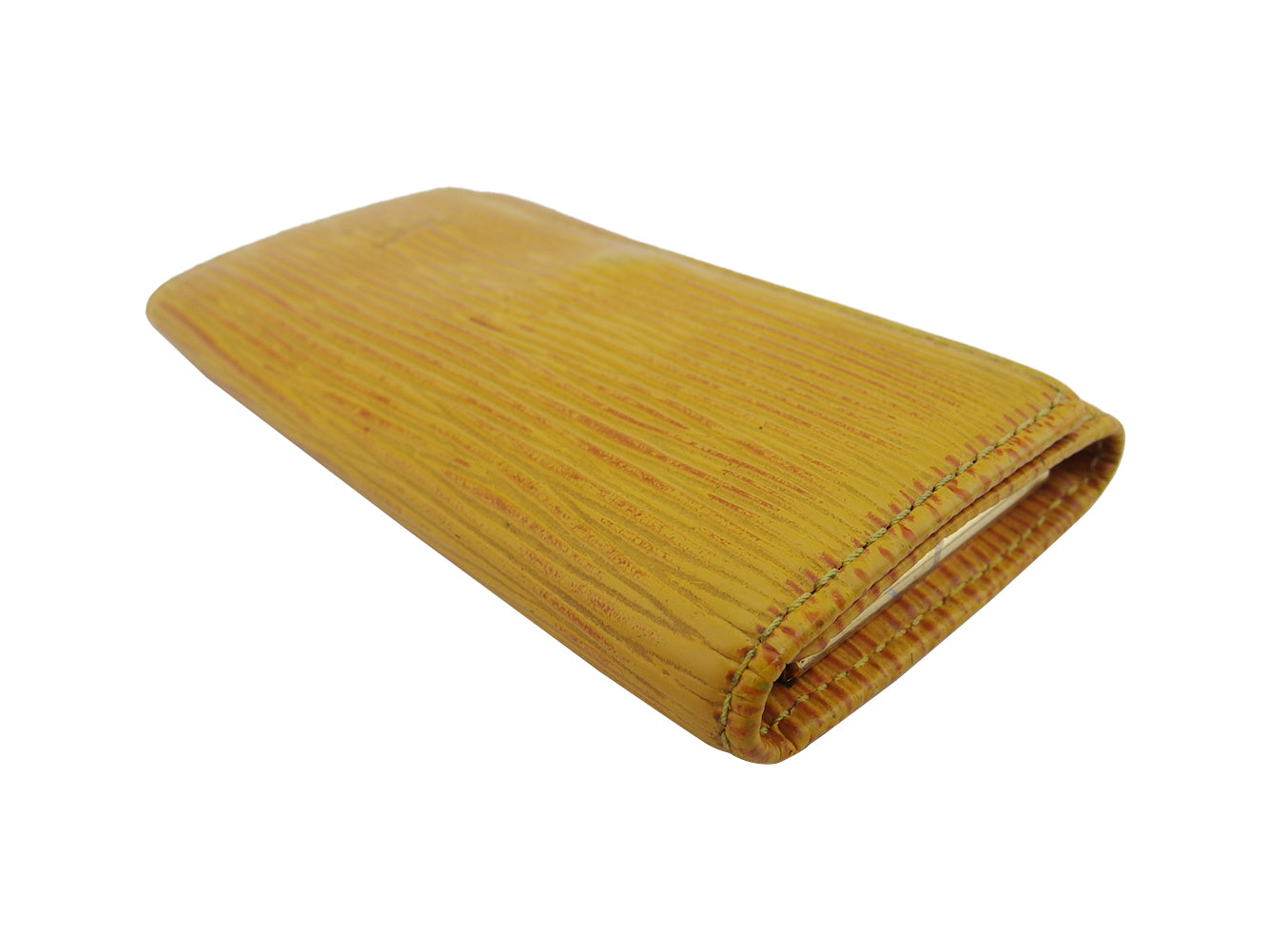 LOUIS VUITTON Key case Key holder yellow Multicles4