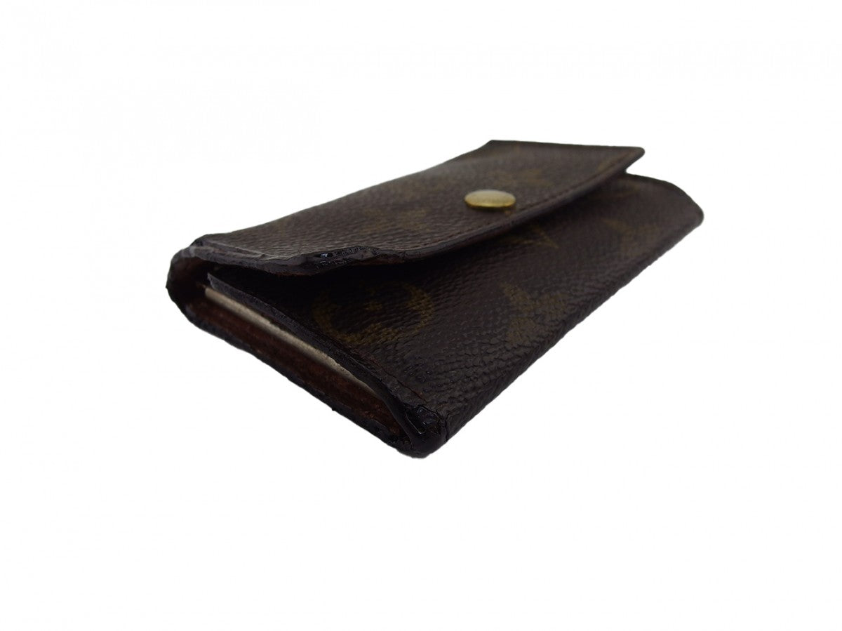 LOUIS VUITTON Key case Key holder  M62630 Brown beige Multicles6