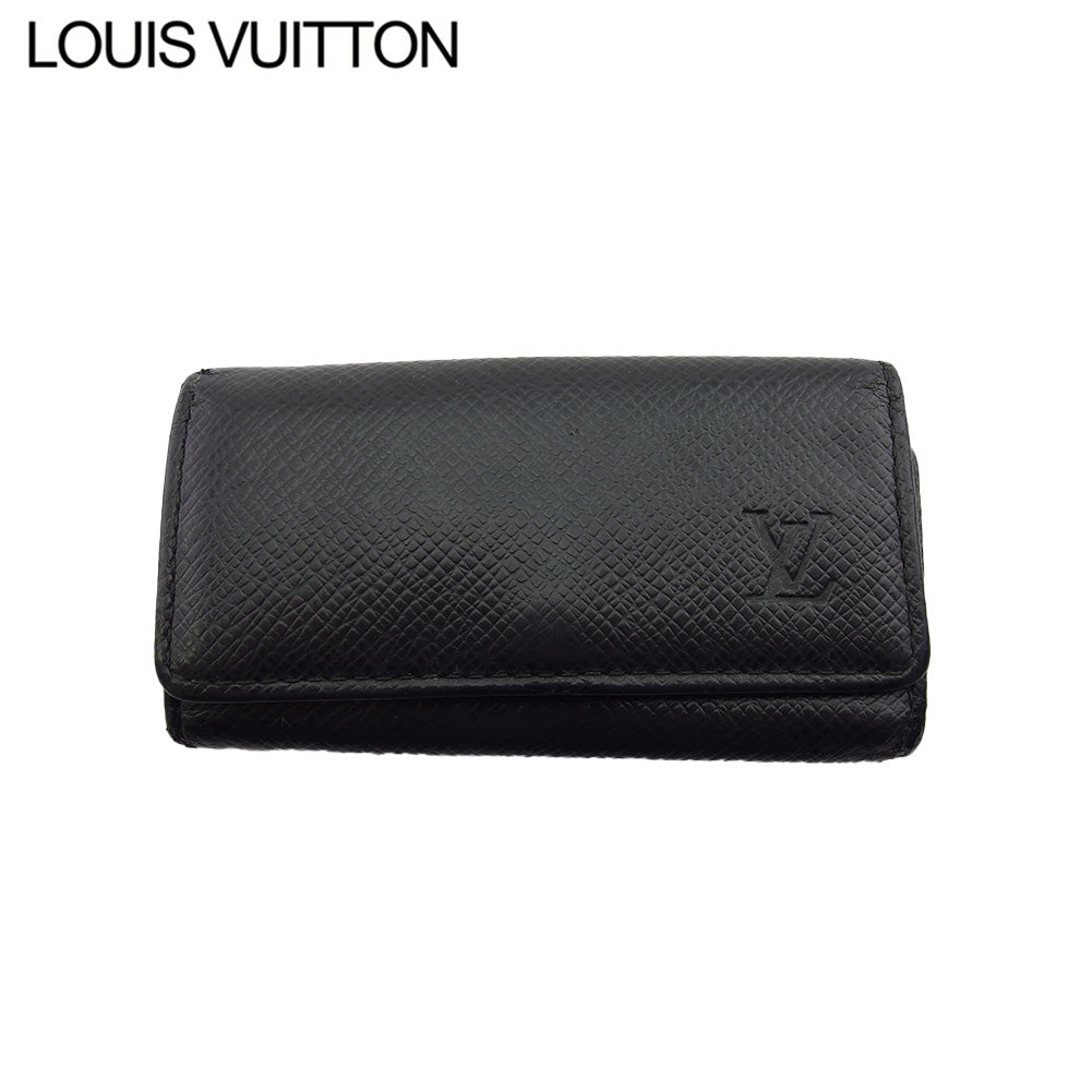 LOUIS VUITTON Key case Key holder M30522 black Multicles4