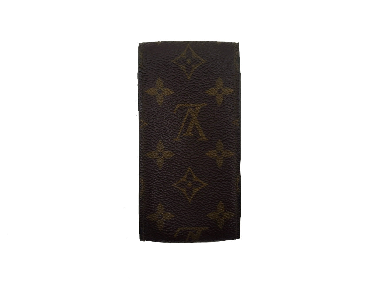 LOUIS VUITTON Cigarette case M63024 Brown beige Etui cigarette
