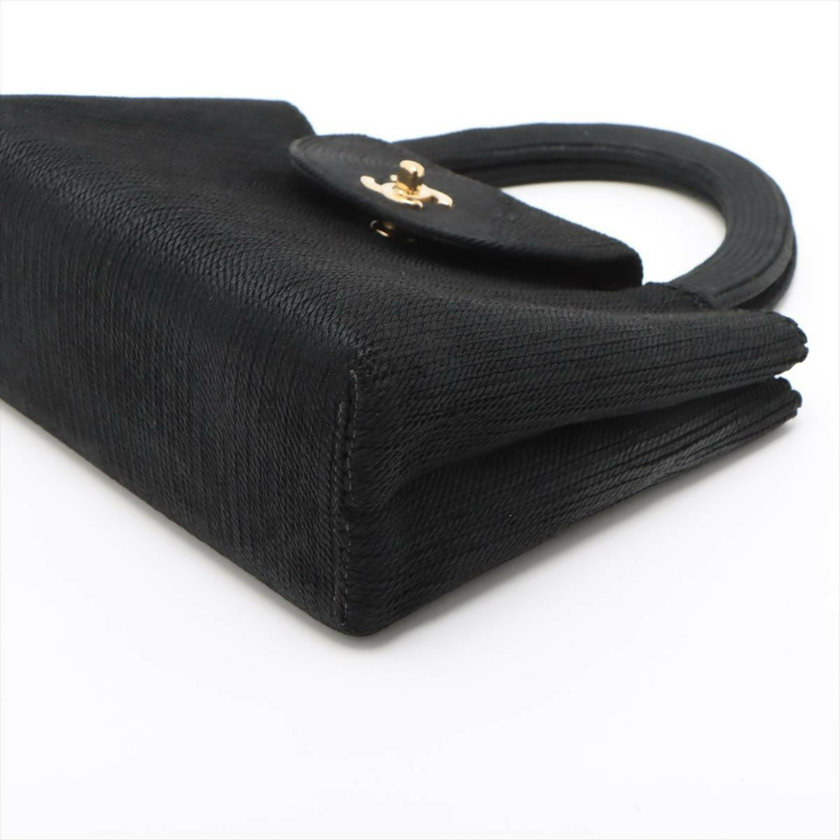 Chanel  Black Caviar Rope-embellished Tote Bag