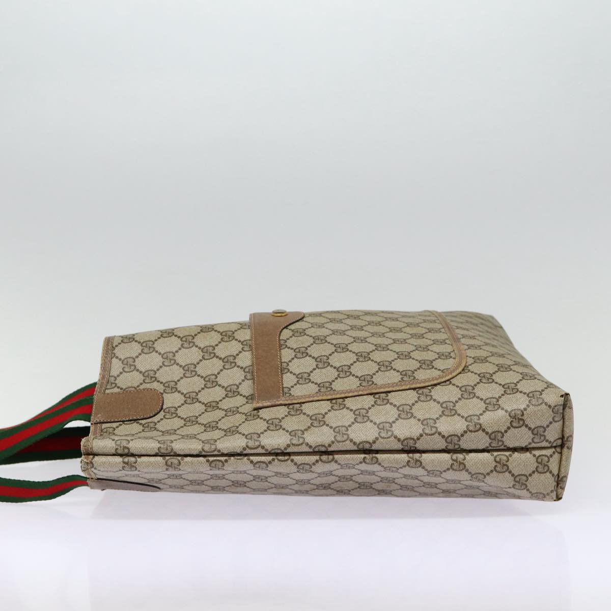 Gucci Leather Canvas Tote