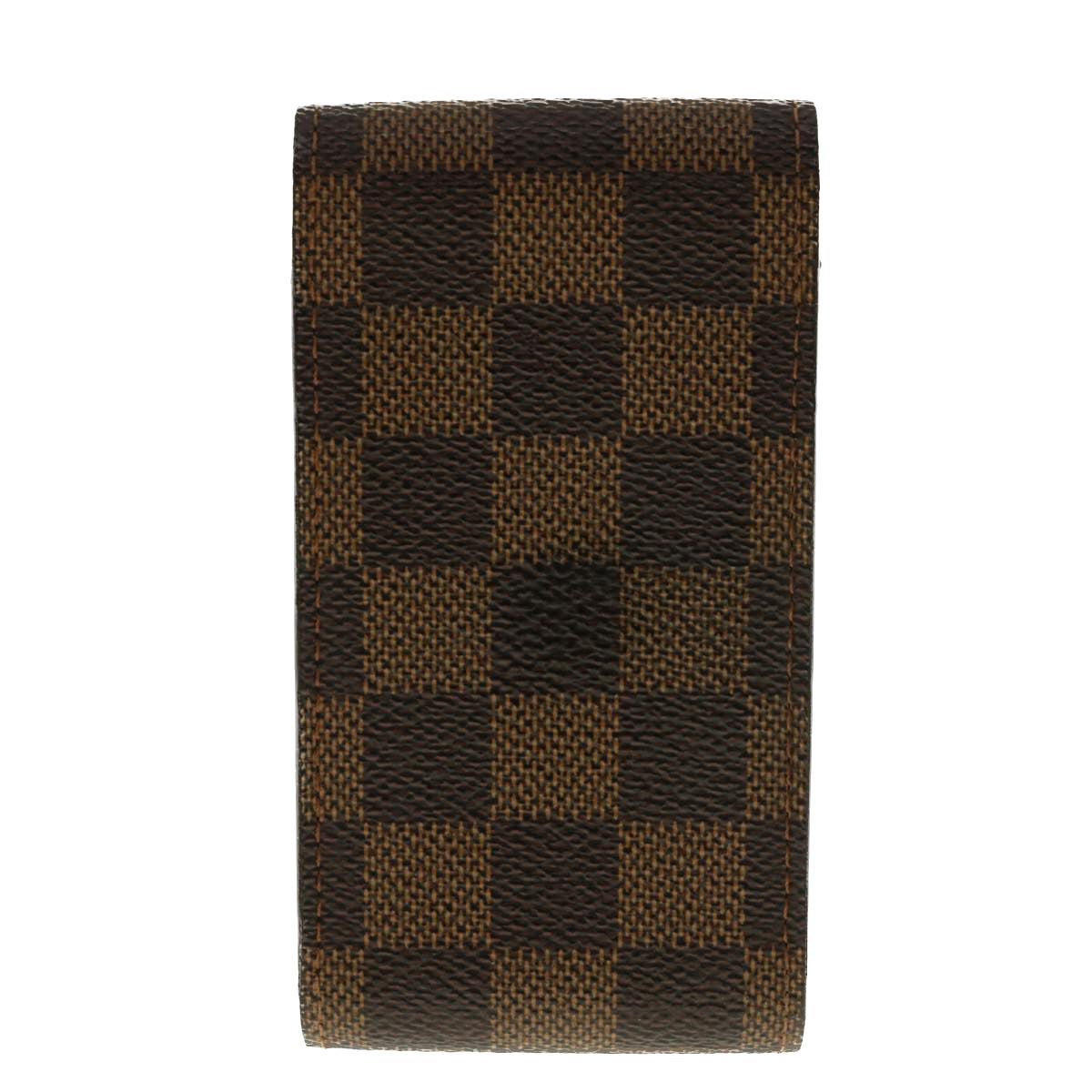 LOUIS VUITTON Damier Ebene Etui Cigarette Case N63024 LV tb610