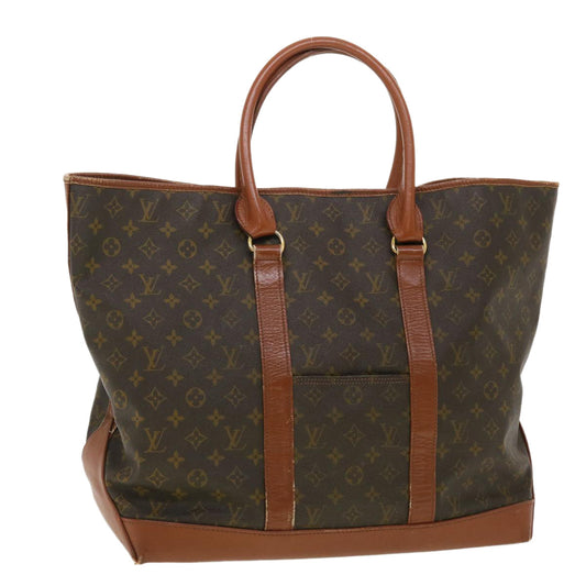 LOUIS VUITTON Monogram Sac Weekend GM Tote Bag M42420 LV th2958