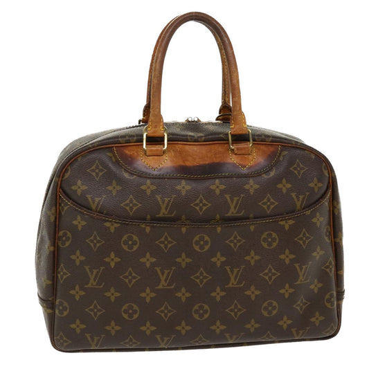 LOUIS VUITTON Monogram Deauville Hand Bag M47270 LV th3478