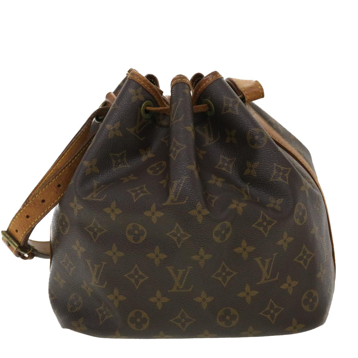 LOUIS VUITTON Monogram Petit Noe Shoulder Bag M42226 LV th3549