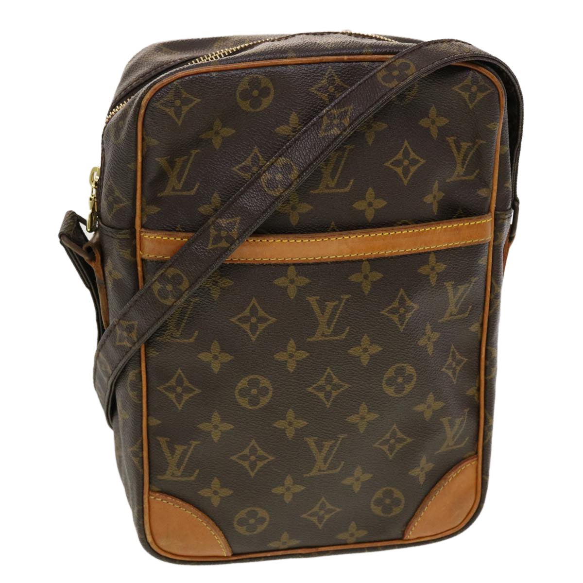 LOUIS VUITTON Monogram Danube MM Shoulder Bag M45264 LV Auth th3618