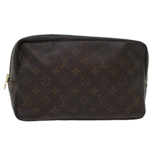 LOUIS VUITTON Monogram Trousse Toilette 28 Clutch Bag M47522 LV th3829