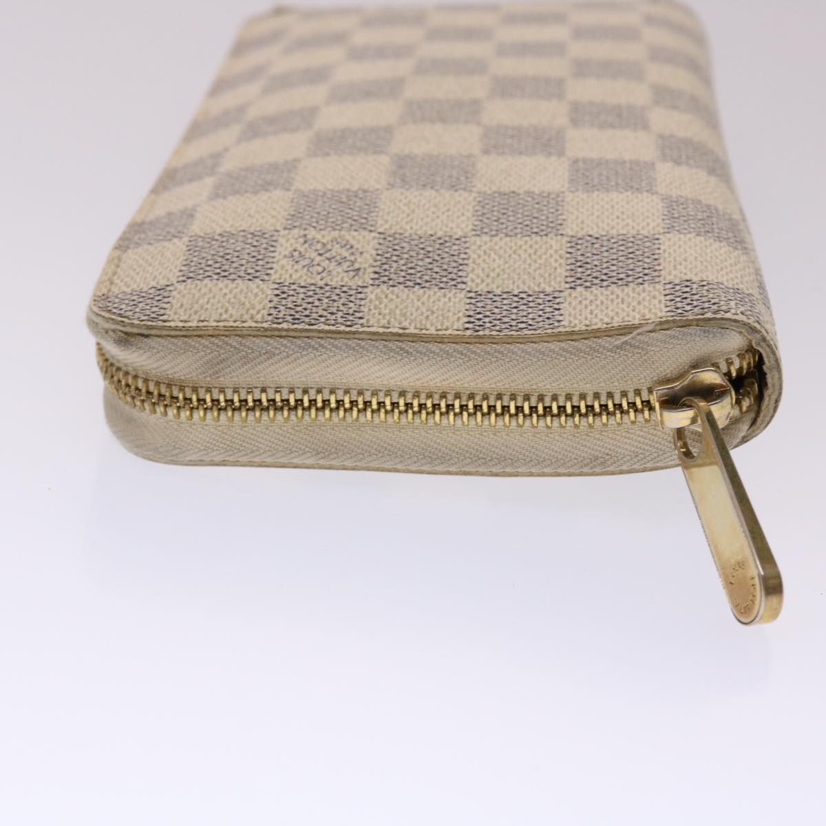 LOUIS VUITTON Damier Azur Zippy Organizer Long Wallet N60012 LV  th3845