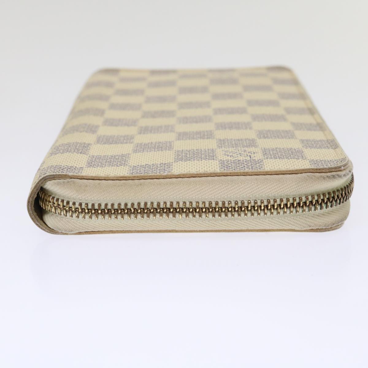 LOUIS VUITTON Damier Azur Zippy Organizer Long Wallet N60012 LV Auth th3873