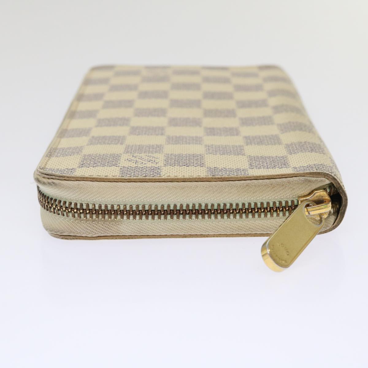 LOUIS VUITTON Damier Azur Zippy Organizer Long Wallet N60012 LV Auth th3873