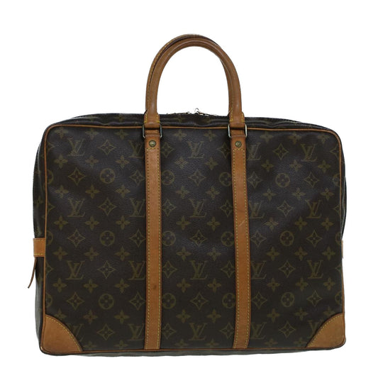 LOUIS VUITTON Monogram Porte Documents Voyage Business Bag M53361 LV Auth th4121