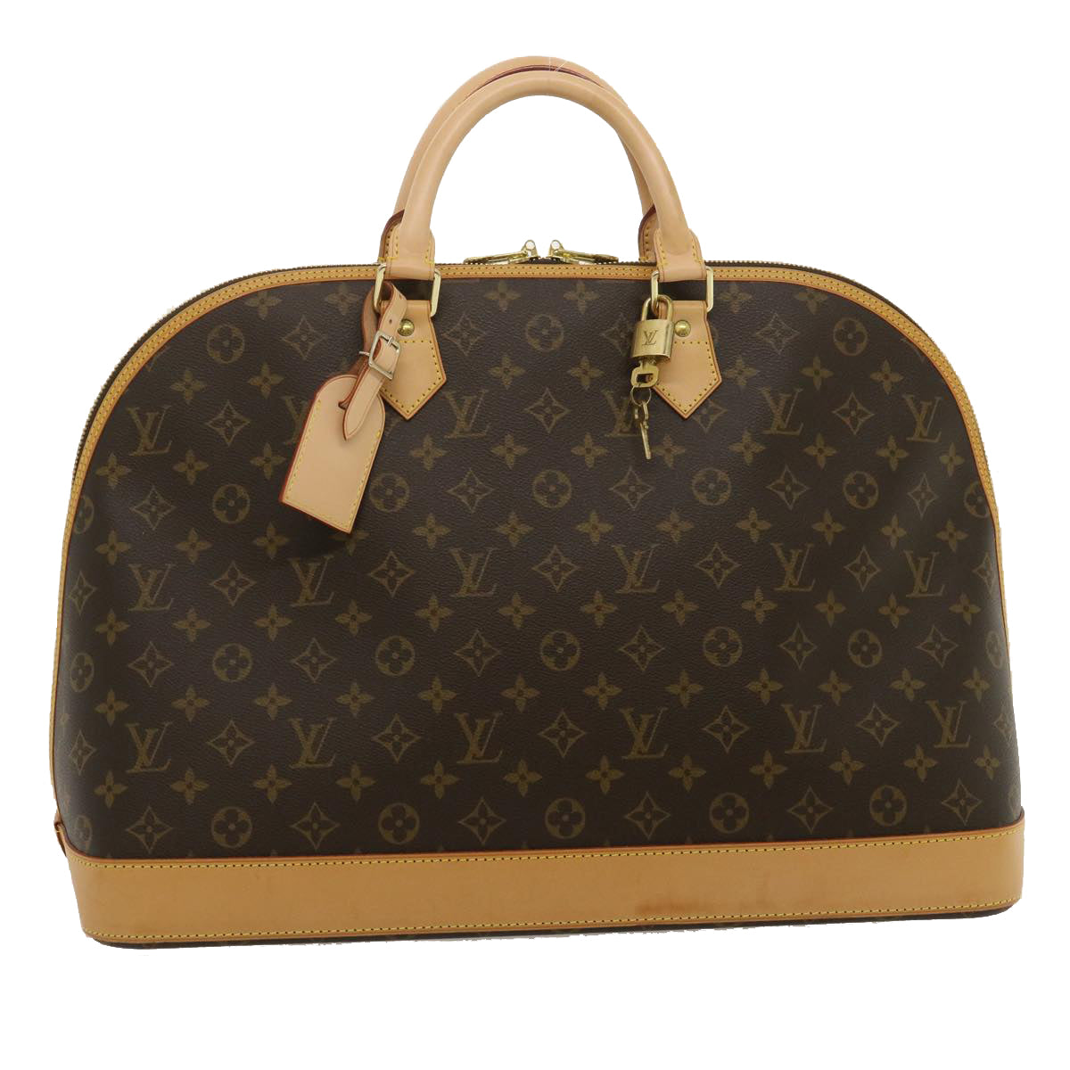 LOUIS VUITTON Monogram Alma Voyage MM Hand Bag M41446 LV  29484A
