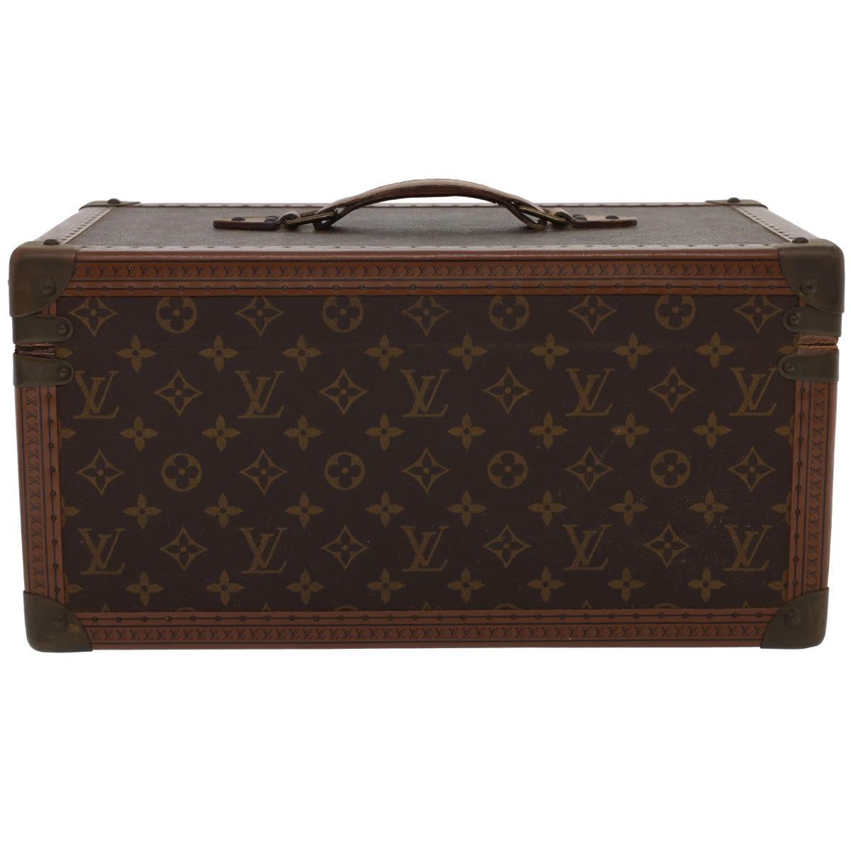 LOUIS VUITTON Monogram Boite Buteil Hand Bag Vanity   M21822 Auth am1389g