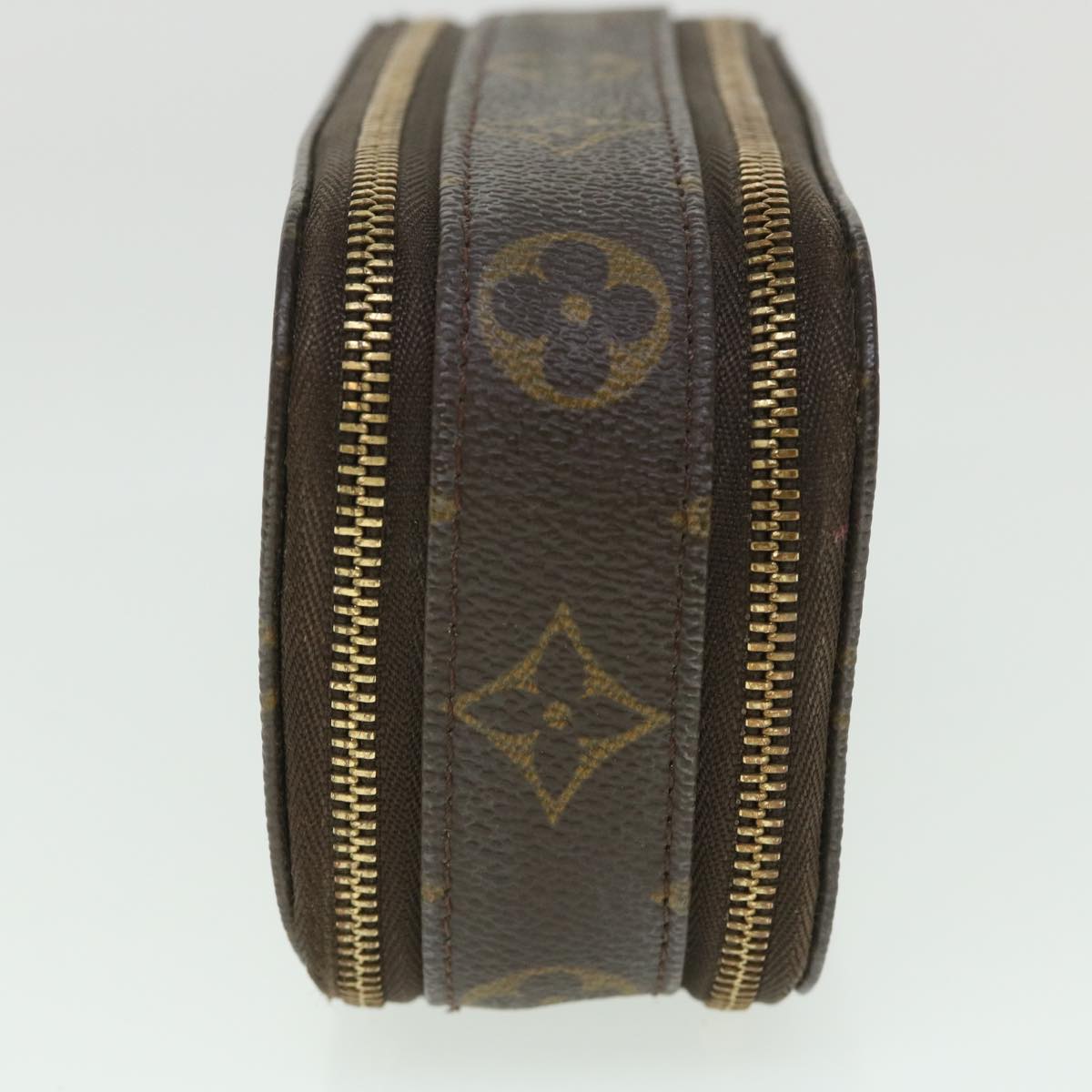 LOUIS VUITTON Monogram Trousse Brush PM Cosmetic Pouch M47510 LV Auth 55143