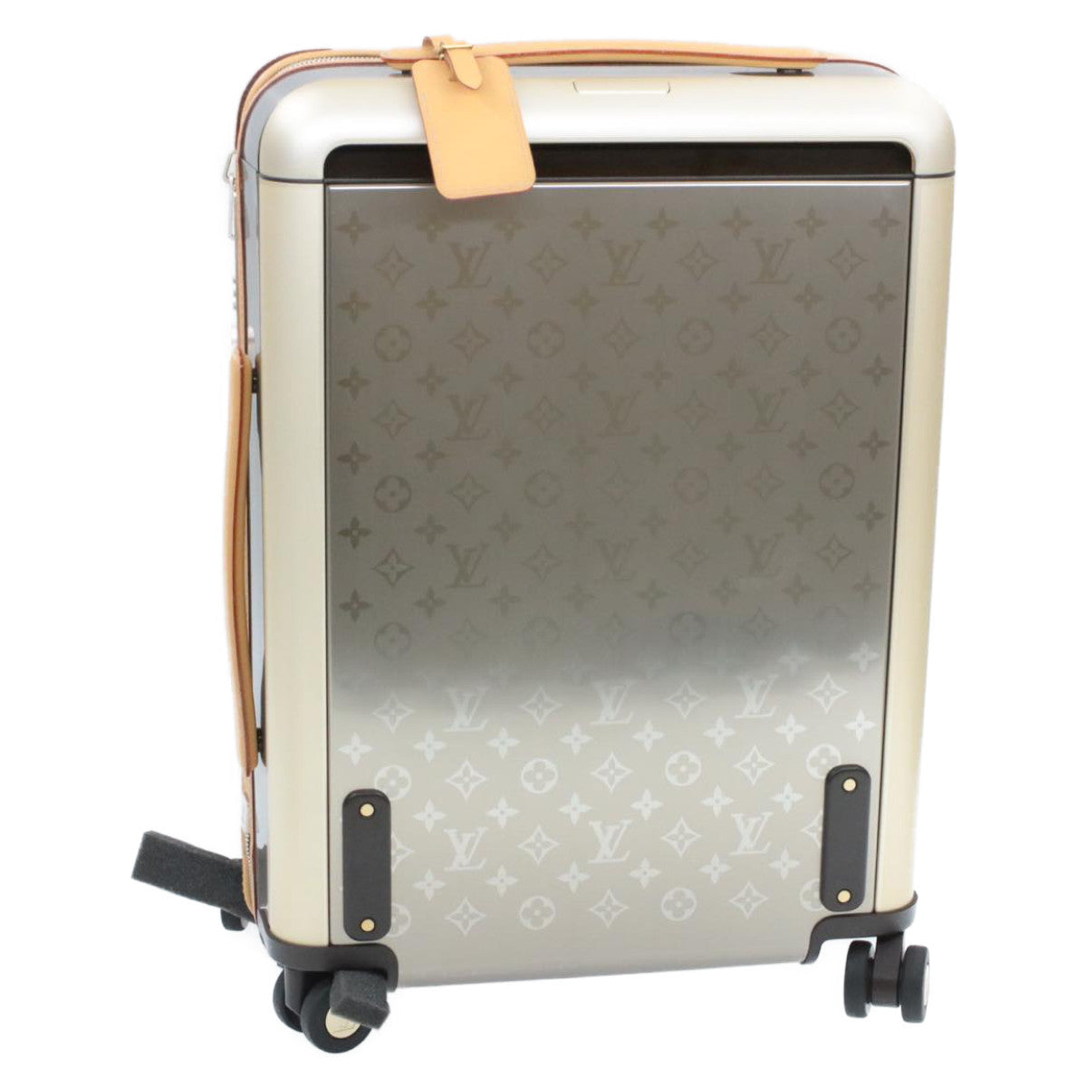 LOUIS VUITTON Monogram Titanium Horizon 55 Roller Suitcase M41226 LV ak157A